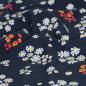 Preview: Baumwolljersey Wildblumen nachtblau – Bio